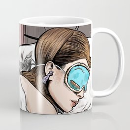 Holly Golightly the cat with no name - Audrey Hepburn in Breakfast at Tiffany's Coffee Mug