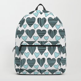 Cute blue hearts Backpack | Sweetheart, Heart, Corazon, Movies, Romantic, Blue, 14Th, Black, Valentines, Hearts 
