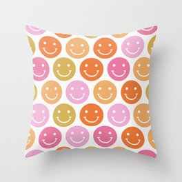 Annalee Blysse Graphics Pink Violet Black Gradient Throw Pillow Multicolor 16x16 