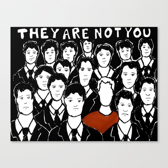 They Are Not You One Tree Hill Drawing Remake Canvas Print ...