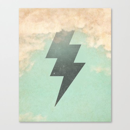 Bolt from the Blue Canvas Print