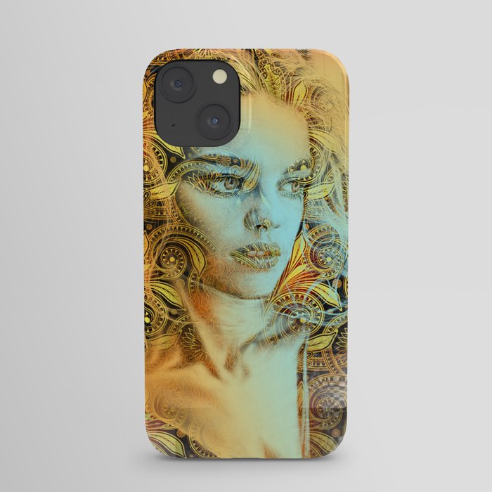 Golden Lady iPhone Case