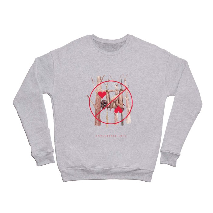 Endangered Love - Sloth Sutra Crewneck Sweatshirt