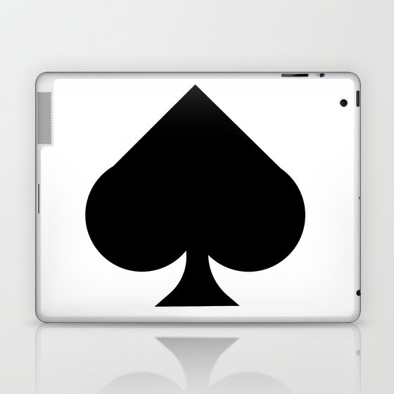Spades (Card symbols) Laptop & iPad Skin