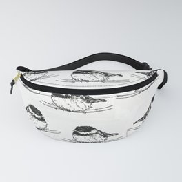Black Capped Chickadee Fanny Pack