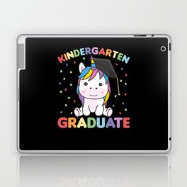 Kids Kindergarten Graduate Unicorn Graduation Laptop Skin