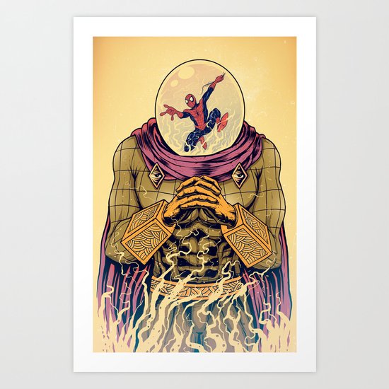 Mysterio Art Print