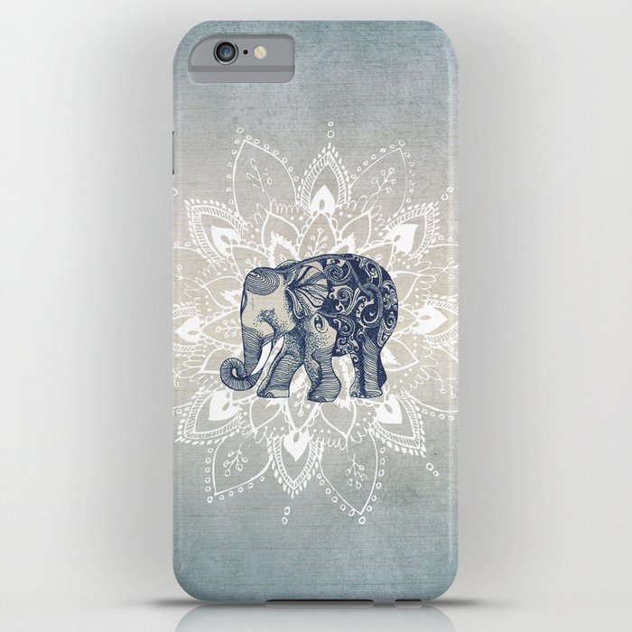 elephant mandala iphone case