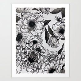 Bloom Couture Refresh Art Print