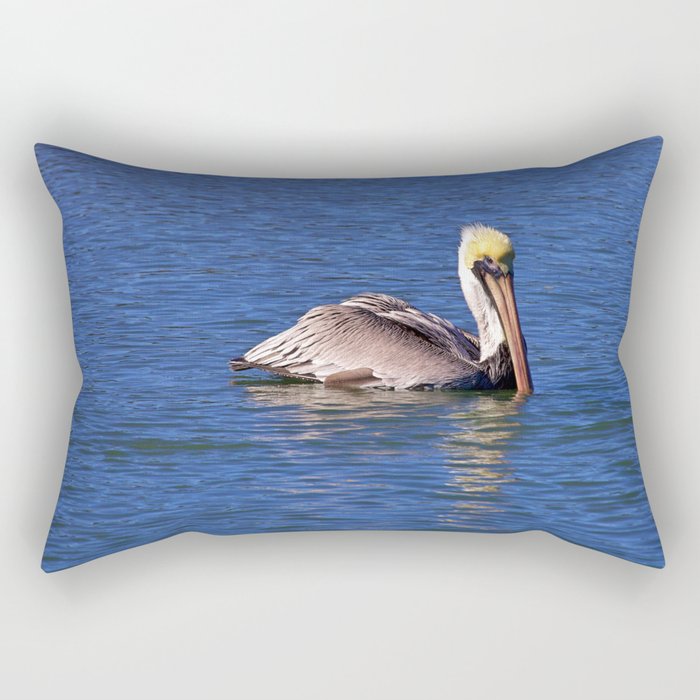 Pelican Adrift Rectangular Pillow