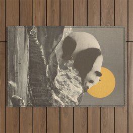 Panda's Nap Outdoor Rug