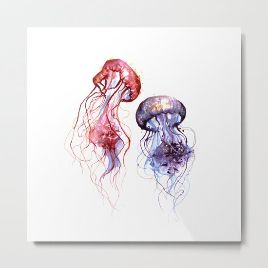Jellyfish Metal Print