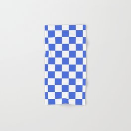Blue Checkered Hand Bath Towels For Any Bathroom Decor Society6