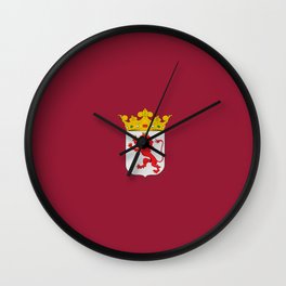 Flag of Leon Wall Clock