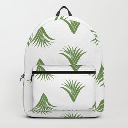 Pandanus Leaf Pattern - Green Backpack