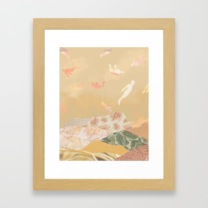 hills Framed Art Print