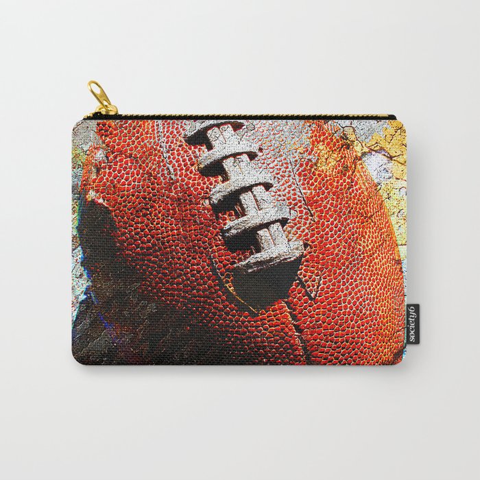 Football ball vs 6 Carry-All Pouch