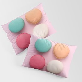 Pink French Macaroons Pillow Sham