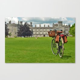 Cycling in Kilkenny Canvas Print