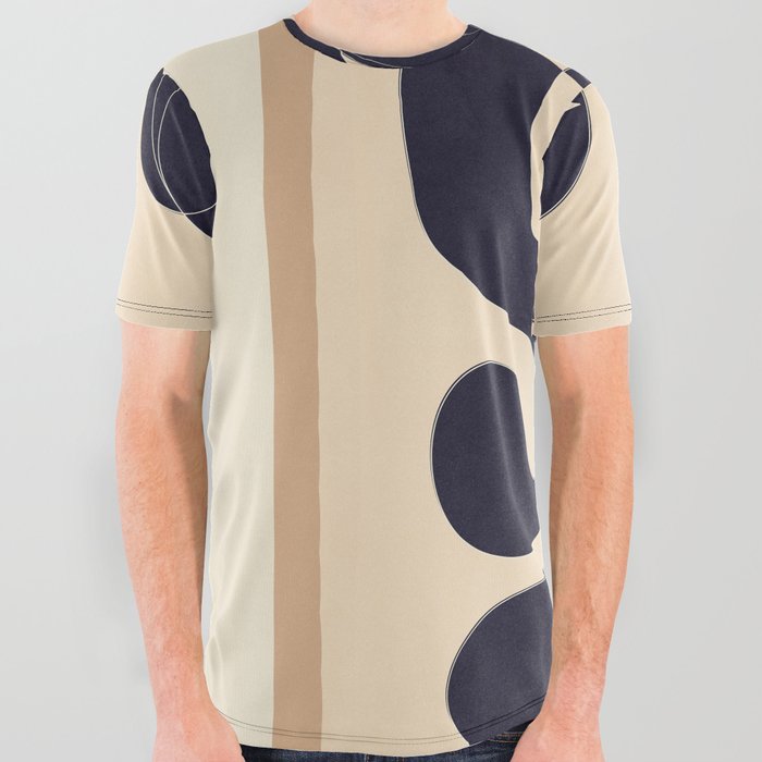 Abstract Geometry 5 All Over Graphic Tee