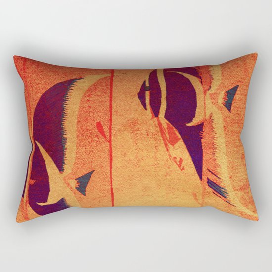 Two Fish in My Mind Rectangular Pillow
