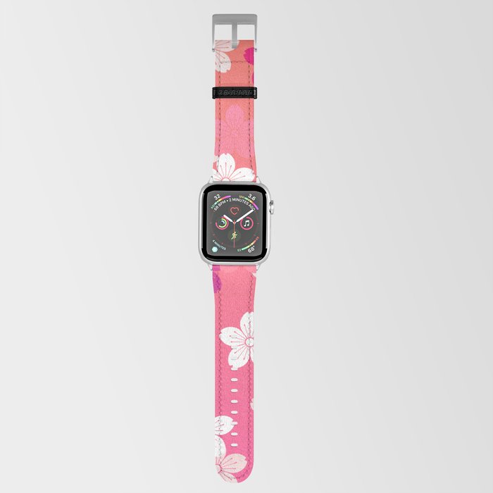 Japanese Ombre sakura pattern 002 Apple Watch Band