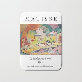 Henri Matisse 'Le Bonheur de Vivre' Exhibition Bath Mat
