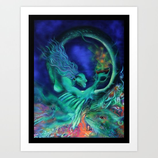 GreekMadam Art Print