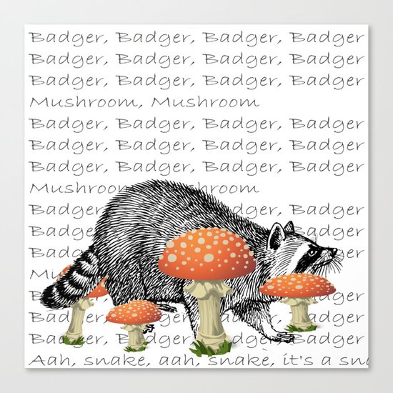 badger Canvas Print