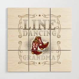 Line Dance Music Song Country Dancing Lessons Wood Wall Art