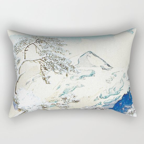 The Snows at Kenn Rectangular Pillow