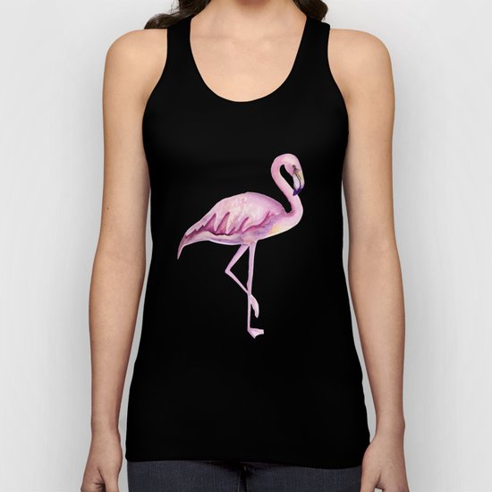 Pink flamingo Unisex Tank Top