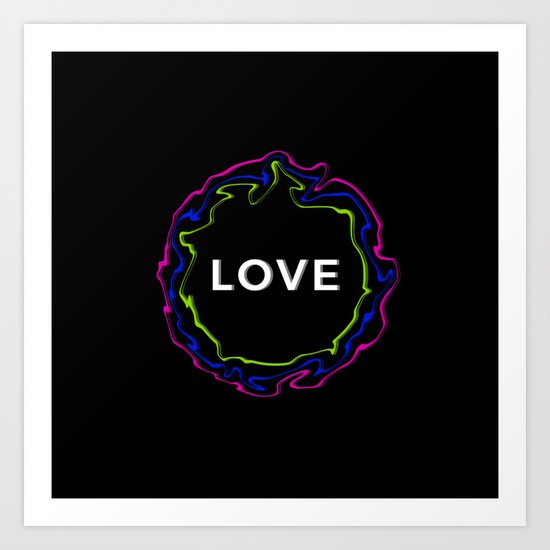 Crazy Love Art Print