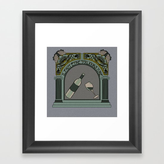Baudelaire Framed Art Print