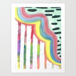 Rainy Art Print