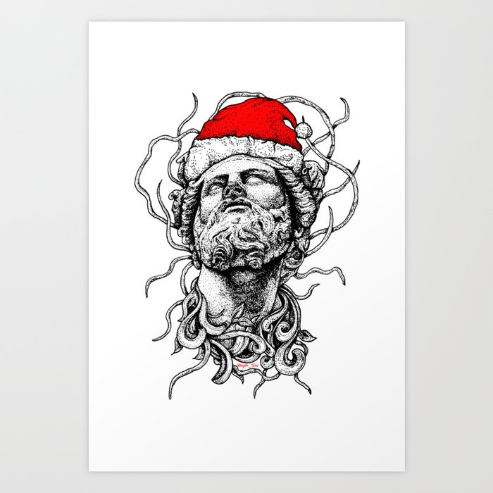 Santa, is that you? Art Print