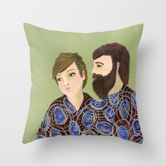 Together Throw Pillow