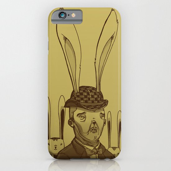 The Rabbit Man iPhone & iPod Case