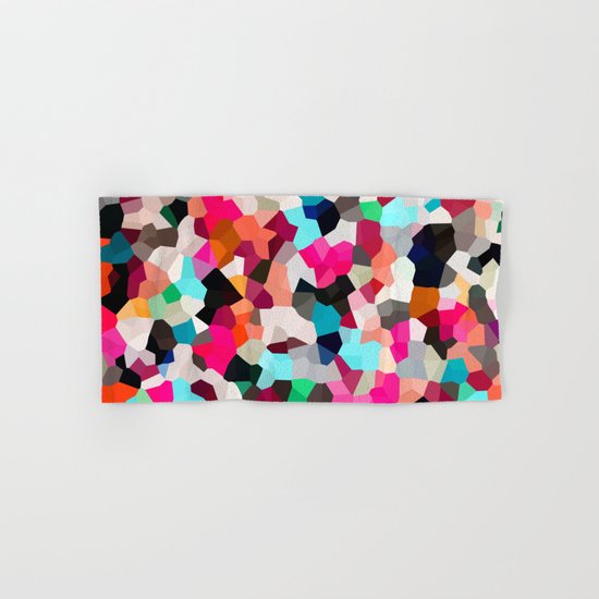 Pop Moon Love Hand & Bath Towel