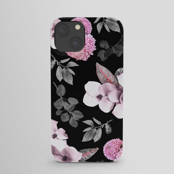 Night bloom - pink blush iPhone Case