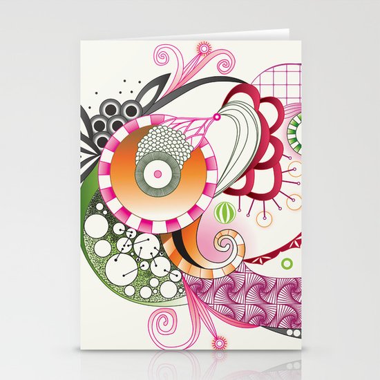 Autumn tangle Stationery Cards