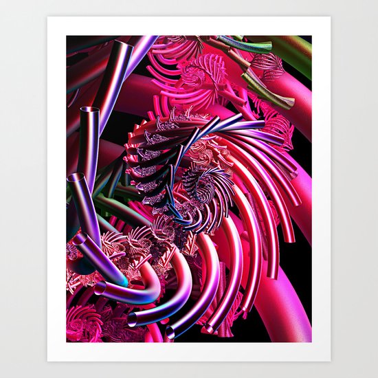 Flux Capacitor Art Print