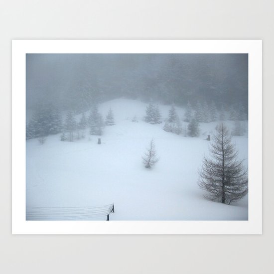 Gently Art Print