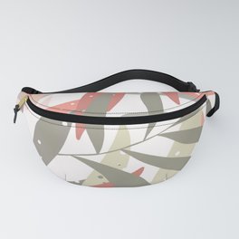 Pretty Patterned Leaves Fanny Pack
