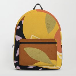 Summer citrus #1 Pamplemousse & Orange aesthetic minimalistic illustration  Backpack