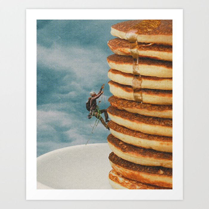 Pancake Rocks Art Print
