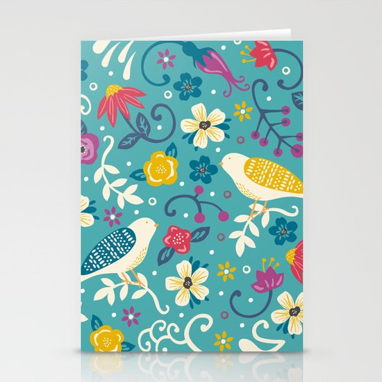Garden Birds Stationery Cards