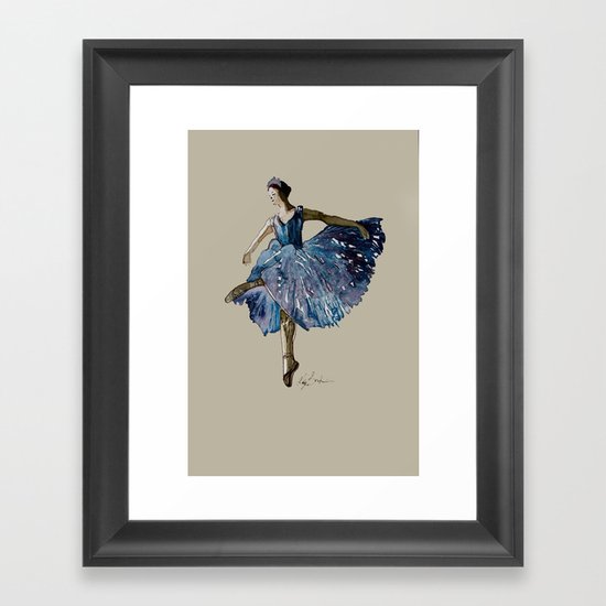Ballerina Framed Art Print