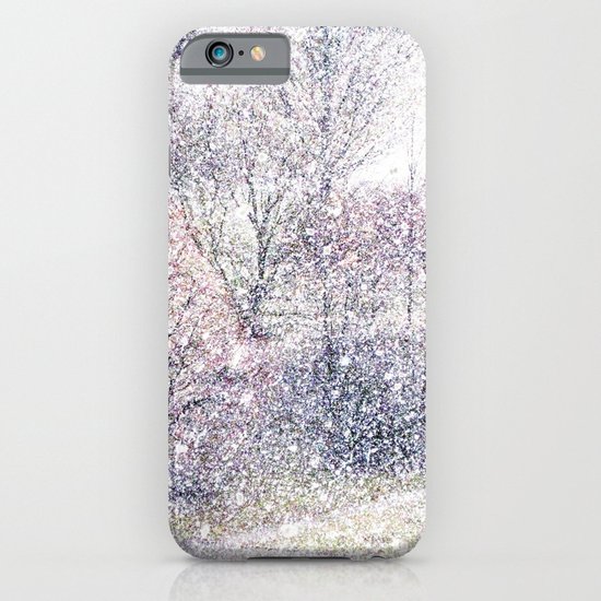 Snow in early fall(2). iPhone & iPod Case