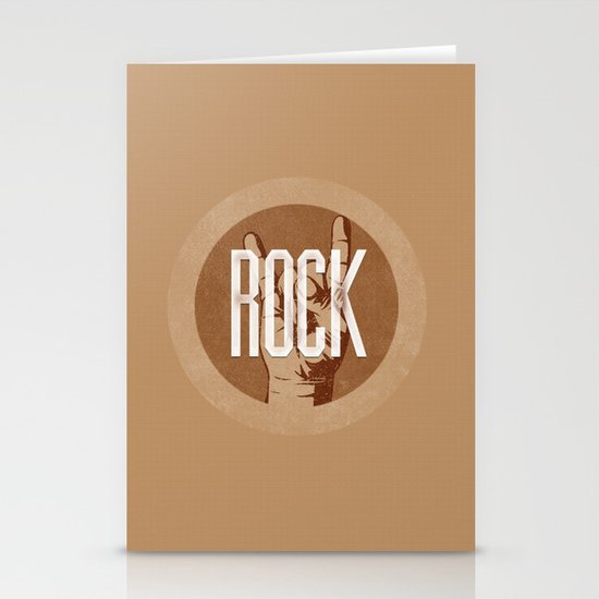 Rock Stationery Cards